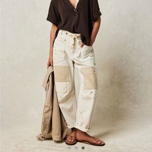 We the Free Moxie Pull on Barrel Jeans